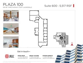 100 NE 3rd Ave, Fort Lauderdale, FL for lease Floor Plan- Image 1 of 1