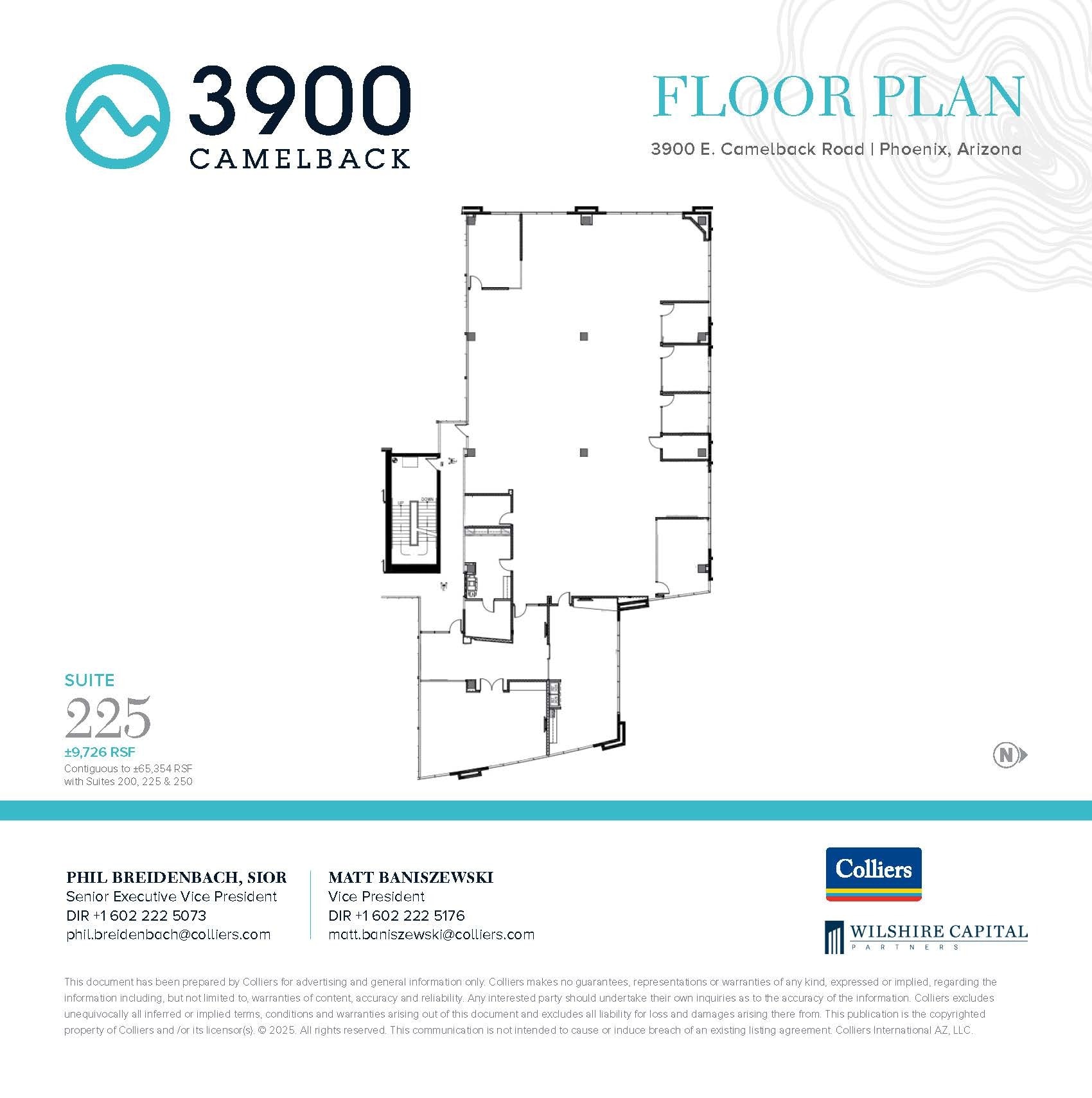 3900 E Camelback Rd, Phoenix, AZ for lease Floor Plan- Image 1 of 1