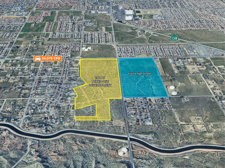 Pearblossum Hwy, Palmdale, CA for sale - Building Photo - Image 1 of 4