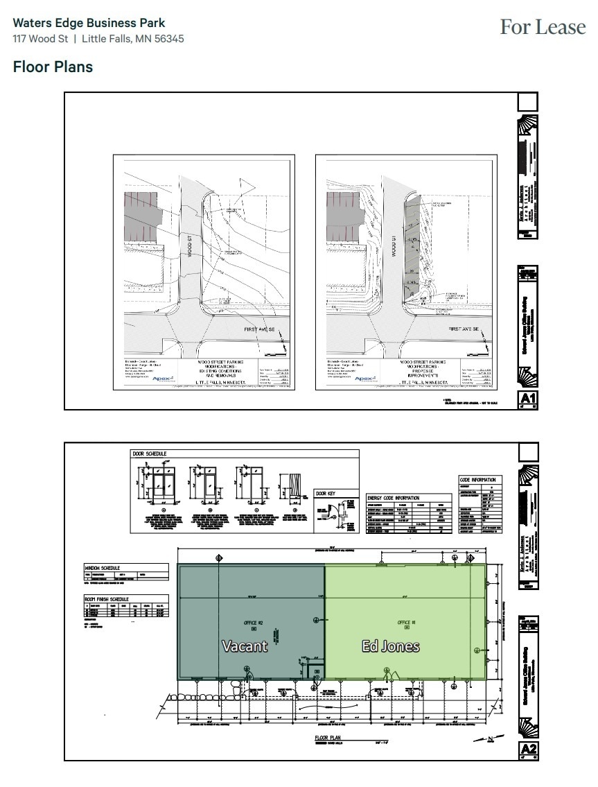 117 Wood St, Little Falls, MN for lease Floor Plan- Image 1 of 1