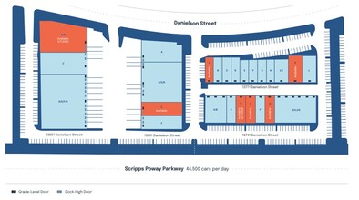 13741 Danielson St, Poway, CA for lease Site Plan- Image 2 of 2