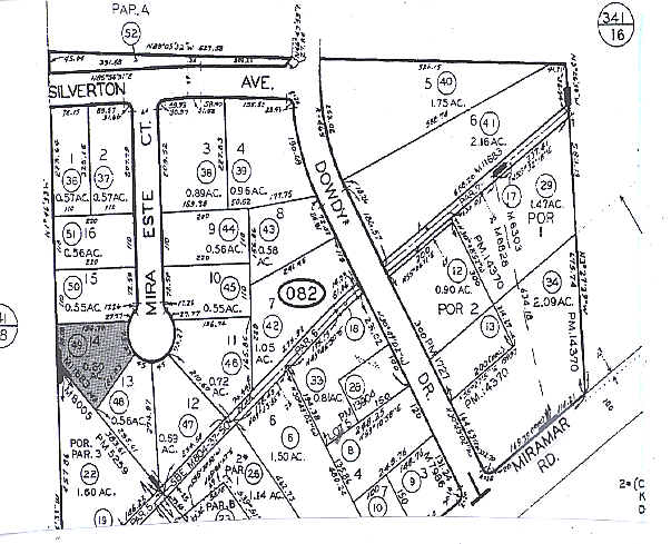 9212 Mira Este Ct, San Diego, CA for sale - Plat Map - Image 2 of 22