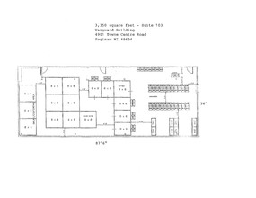 4901 Towne Centre Rd, Saginaw, MI for lease Floor Plan- Image 1 of 5