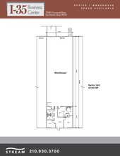 12000 Crownpoint Dr, San Antonio, TX for lease Floor Plan- Image 1 of 1