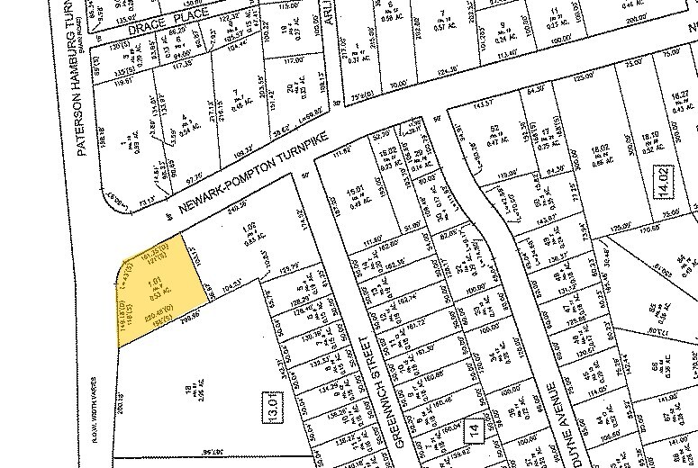 2 Newark Pompton Tpke, Riverdale, NJ for sale Plat Map- Image 1 of 1