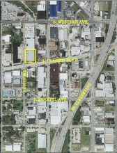 911 SW 4th St, Oklahoma City, OK - aerial  map view