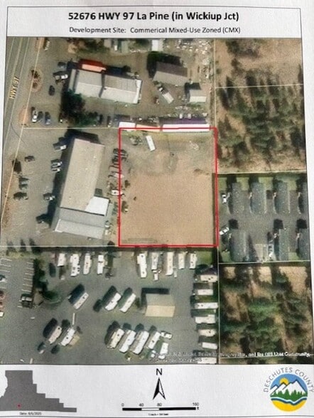 52676 Hwy 97, La Pine, OR for sale - Aerial - Image 2 of 6