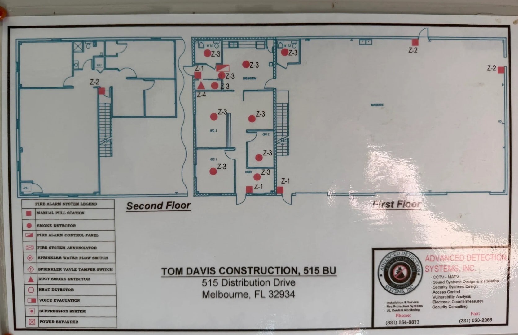 515 Distribution Dr, Melbourne, FL for lease Floor Plan- Image 1 of 1
