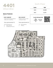4401 Wilson Blvd, Arlington, VA for lease Floor Plan- Image 1 of 1