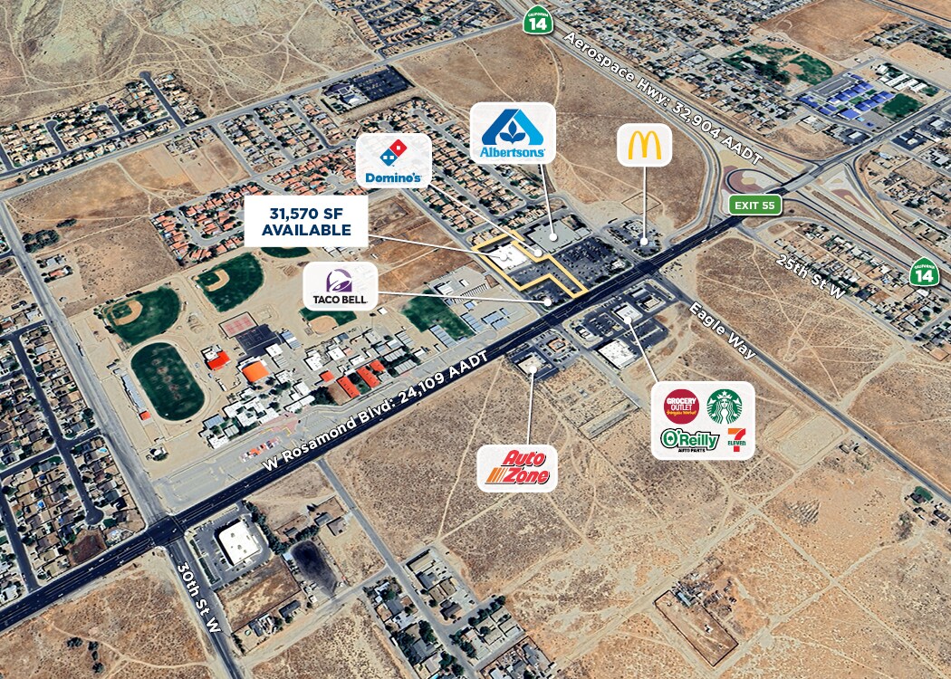 2547 W Rosamond Blvd, Rosamond, CA for lease Interior Photo- Image 1 of 2