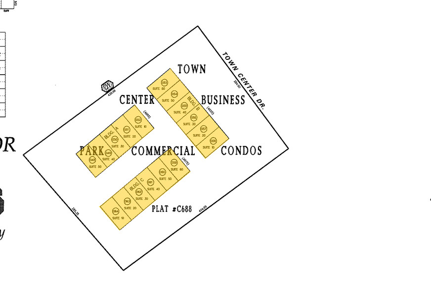 4675 Town Center Dr, Colorado Springs, CO for lease - Plat Map - Image 3 of 6