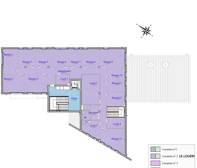 Office in Auray for lease - Floor Plan - Image 3 of 3