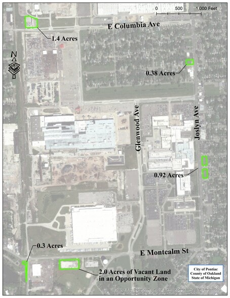 E Columbia Ave, Pontiac, MI for sale - Primary Photo - Image 1 of 1