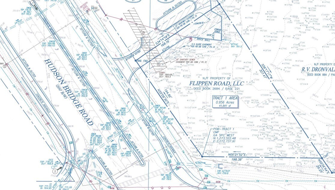 Hudson Bridge Rd & Flippen Rd, Stockbridge, GA for lease Building Photo- Image 1 of 2