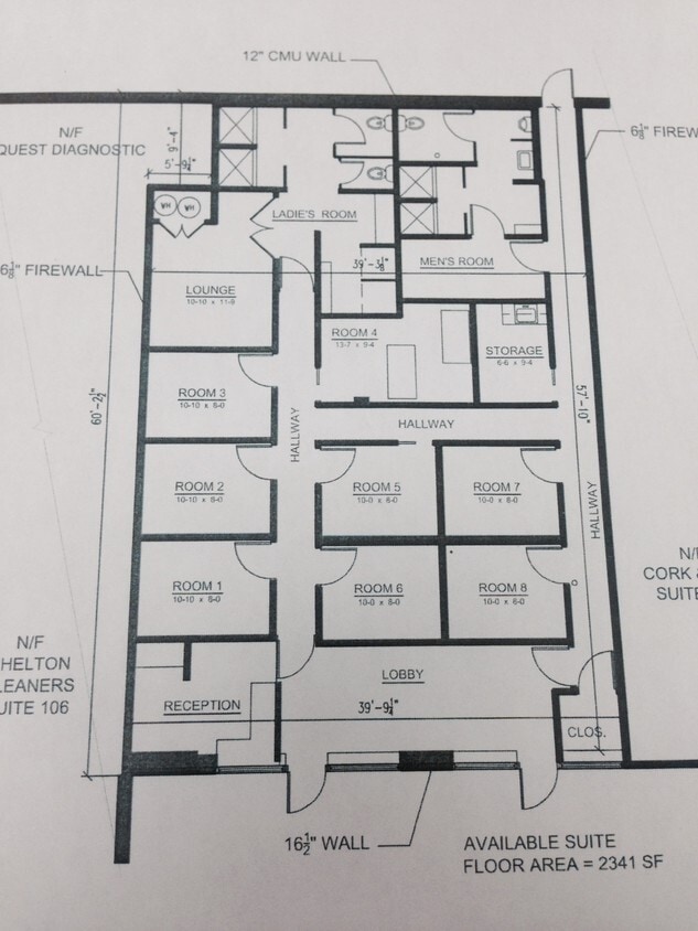 515 Bridgeport Ave, Shelton, CT for lease Floor Plan- Image 1 of 3