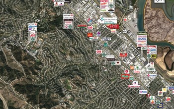 360-380 Industrial Rd, San Carlos, CA - aerial  map view