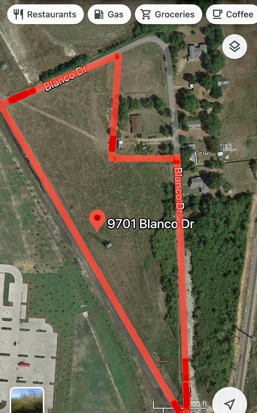 9701 Blanco Rd, Lancaster, TX for sale Plat Map- Image 1 of 1