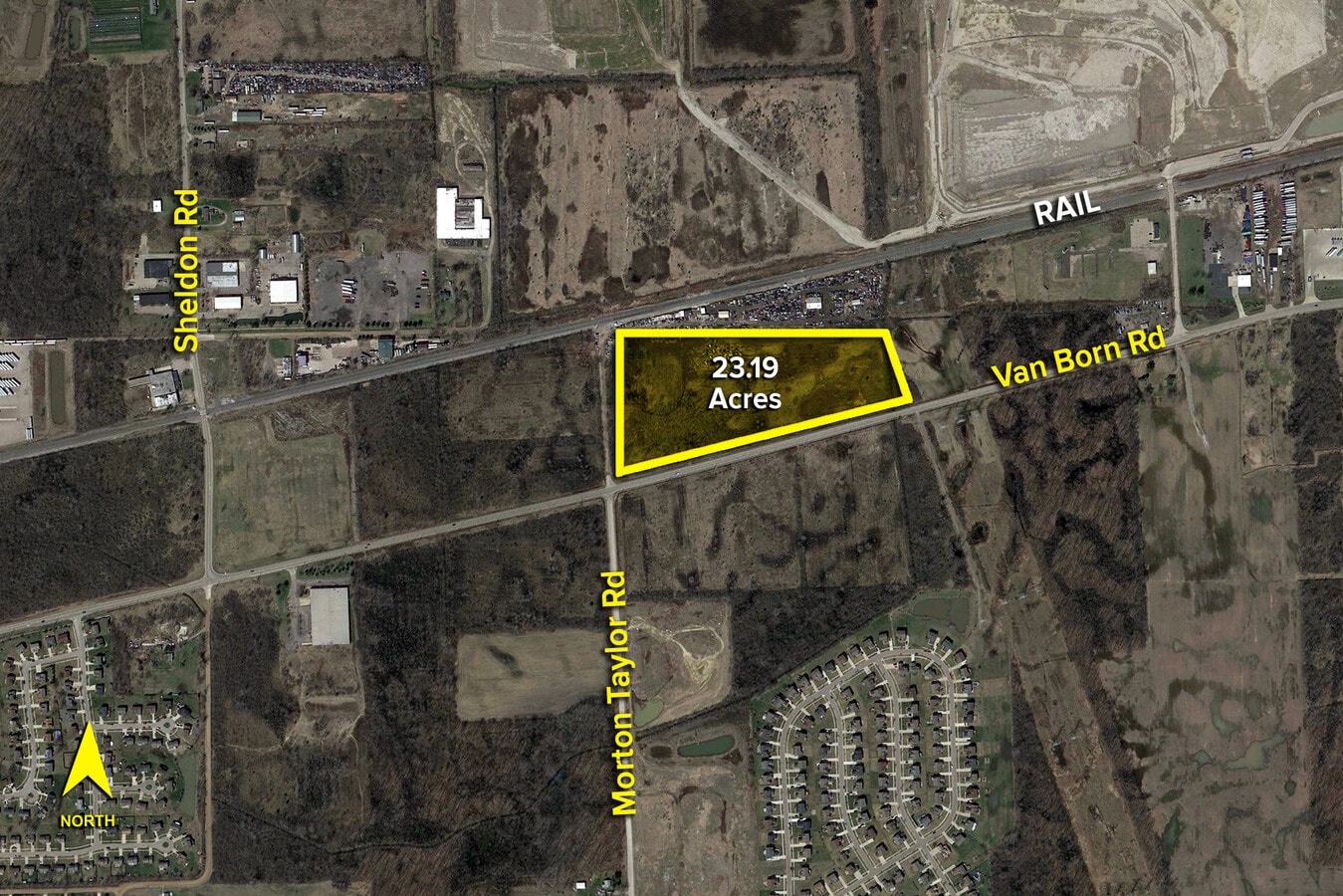 Van Born Rd, Van Buren Township, MI 48111