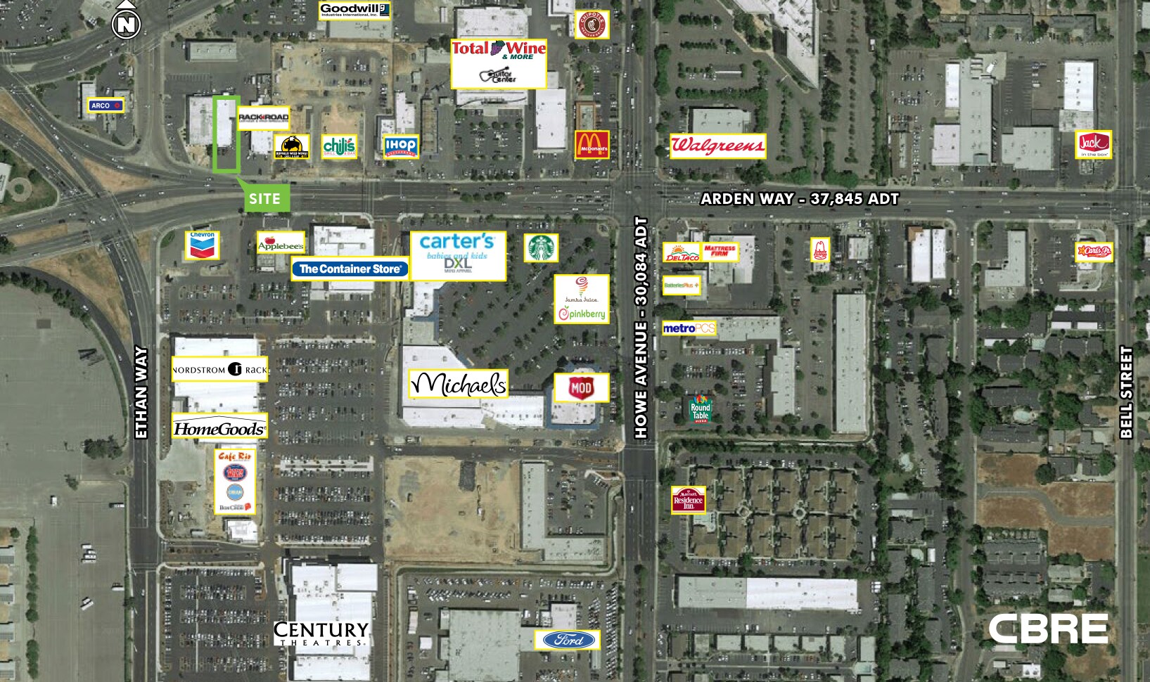 2003 Arden Way, Sacramento, CA for sale Aerial- Image 1 of 1