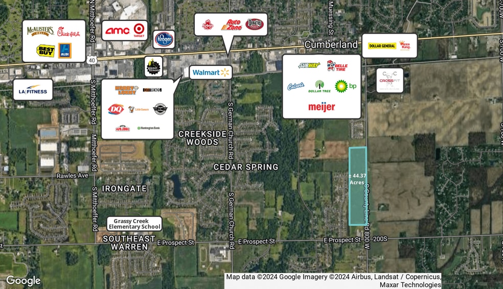 1000 S CARROLL Rd, Indianapolis, IN 46239 Land for Sale