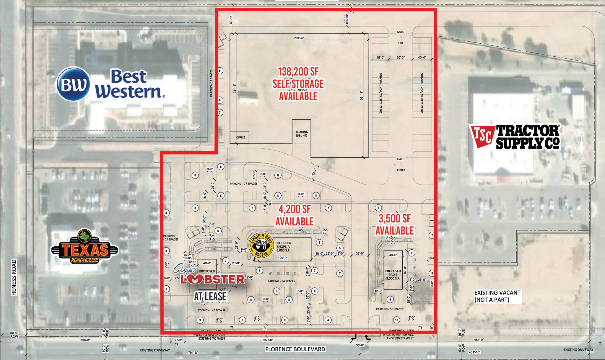 E/NEC Florence Blvd & Henness Rd, Casa Grande, AZ for lease Interior Photo- Image 1 of 1