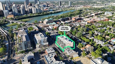 273 10 St NW, Calgary, AB - AERIAL  map view