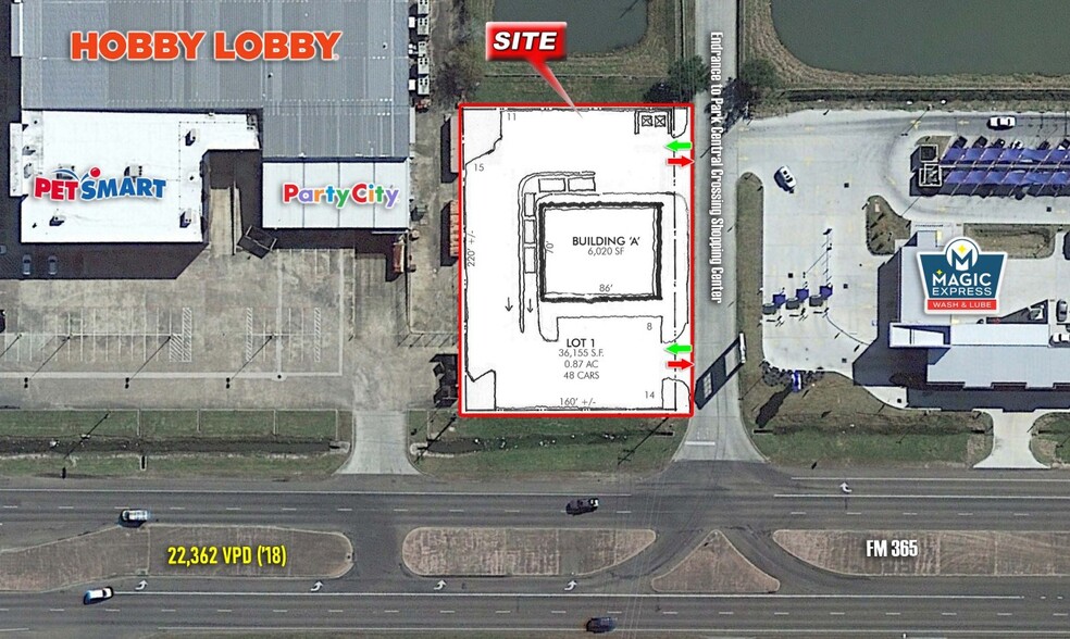 SWC US 287 & FM 365, Port Arthur, TX for lease - Building Photo - Image 2 of 3