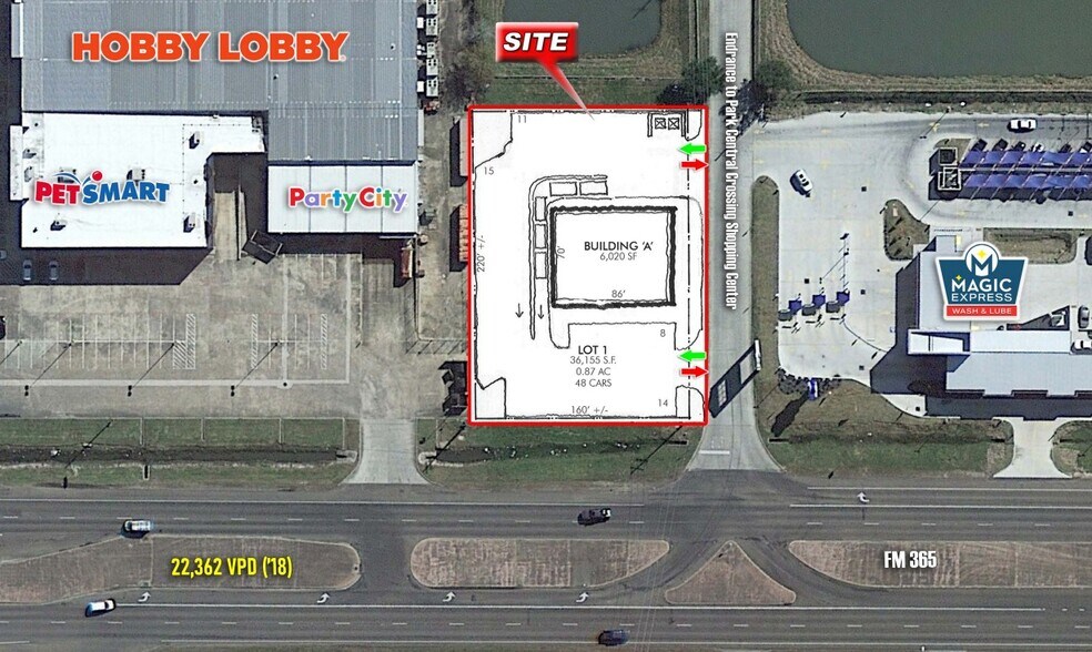 SWC US 287 & FM 365, Port Arthur, TX for lease - Building Photo - Image 3 of 4