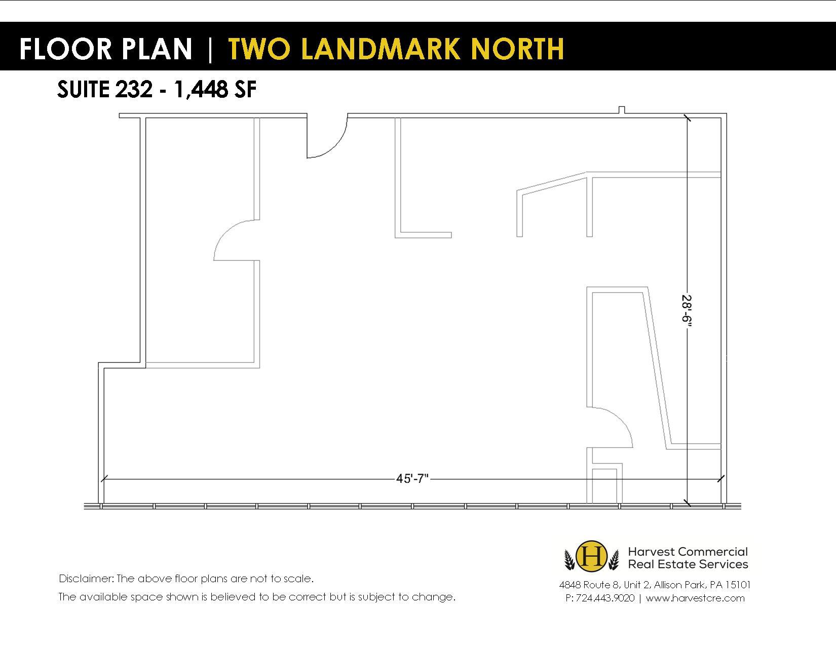 20397 Route 19 N, Cranberry Township, PA for lease Floor Plan- Image 1 of 1