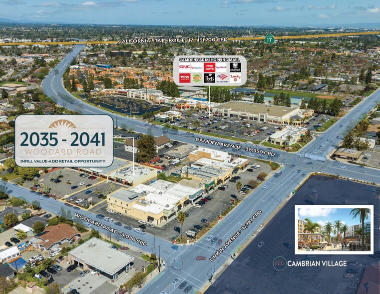 2035-2041 Woodard Rd, San Jose, CA for lease - Aerial - Image 3 of 4