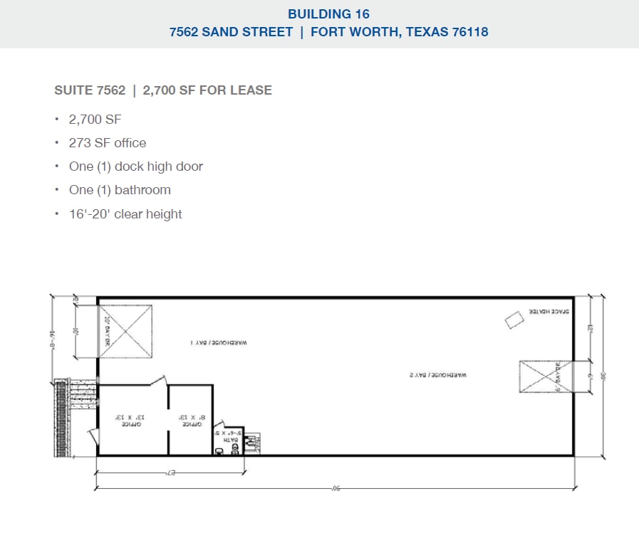 2501-2519 Gravel Dr, Fort Worth, TX for lease Building Photo- Image 1 of 1