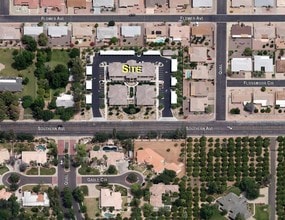 4700 E Southern Ave, Mesa, AZ - AERIAL  map view