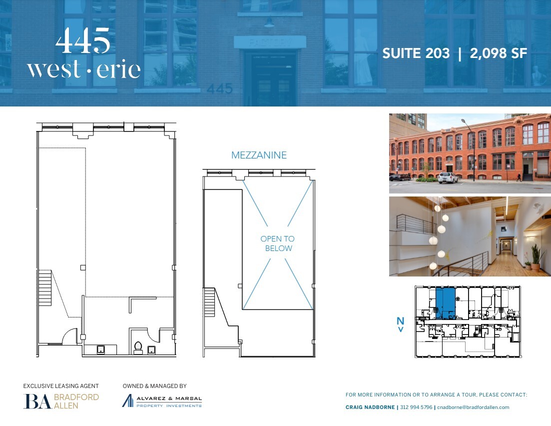 445 W Erie St, Chicago, IL for lease Floor Plan- Image 1 of 7