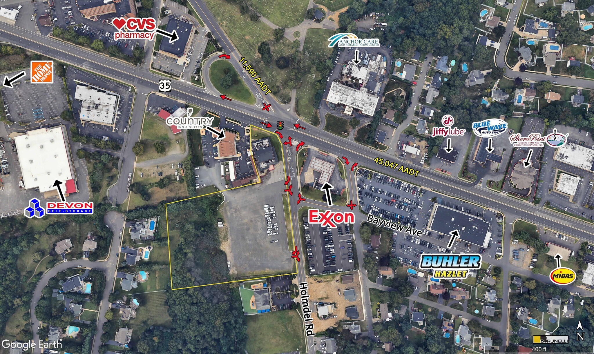 540 Holmdel Rd, Hazlet, NJ for sale Building Photo- Image 1 of 1