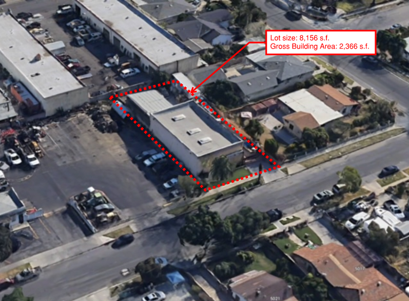 5014 Gayhurst Ave, Baldwin Park, CA for lease - Aerial - Image 2 of 8