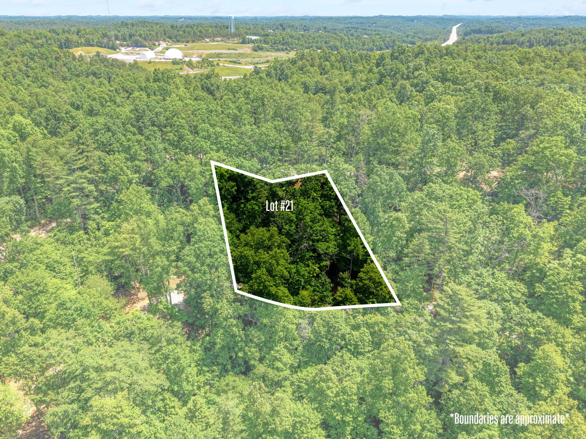 181 High Ridge Rd, Campton, KY for sale Aerial- Image 1 of 7