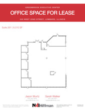 200 W 22nd St, Lombard, IL for lease Floor Plan- Image 1 of 2