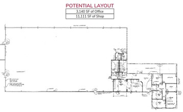 55395-55397 Lyon Industrial Dr, New Hudson, MI for lease Floor Plan- Image 2 of 3