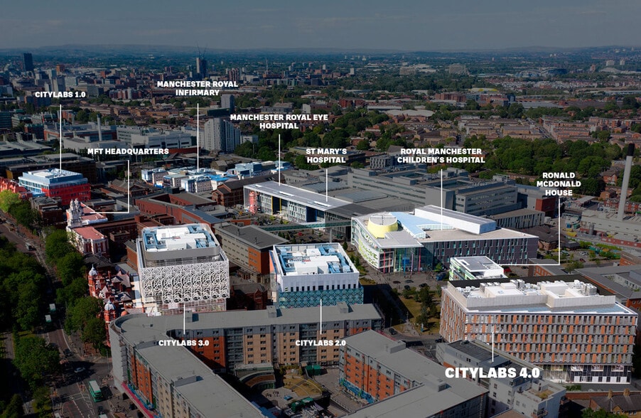 Hathersage Rd, Manchester for lease - Aerial - Image 3 of 7