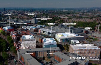 Hathersage Rd, Manchester, GTM - AERIAL  map view