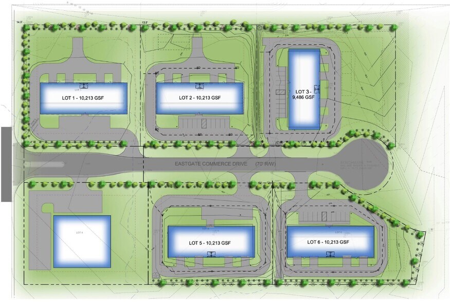 14 Eastgate Dr, Brunswick, GA for sale - Site Plan - Image 2 of 27