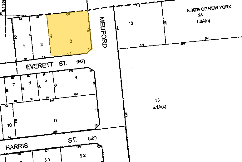 494 Medford Ave, Patchogue, NY for lease - Plat Map - Image 3 of 3