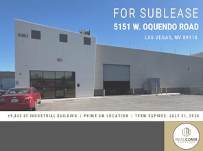 5151 W Oquendo Rd, Las Vegas, NV for lease Building Photo- Image 1 of 5