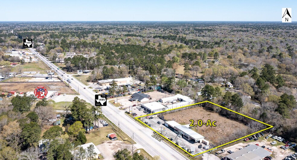 19951 FM 1485 Rd, New Caney, TX 77357 3,724 SF Auto Dealership For