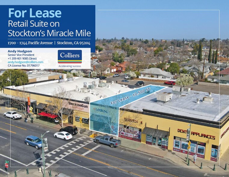 1700-1744 Pacific Ave, Stockton, CA for sale - Building Photo - Image 1 of 1