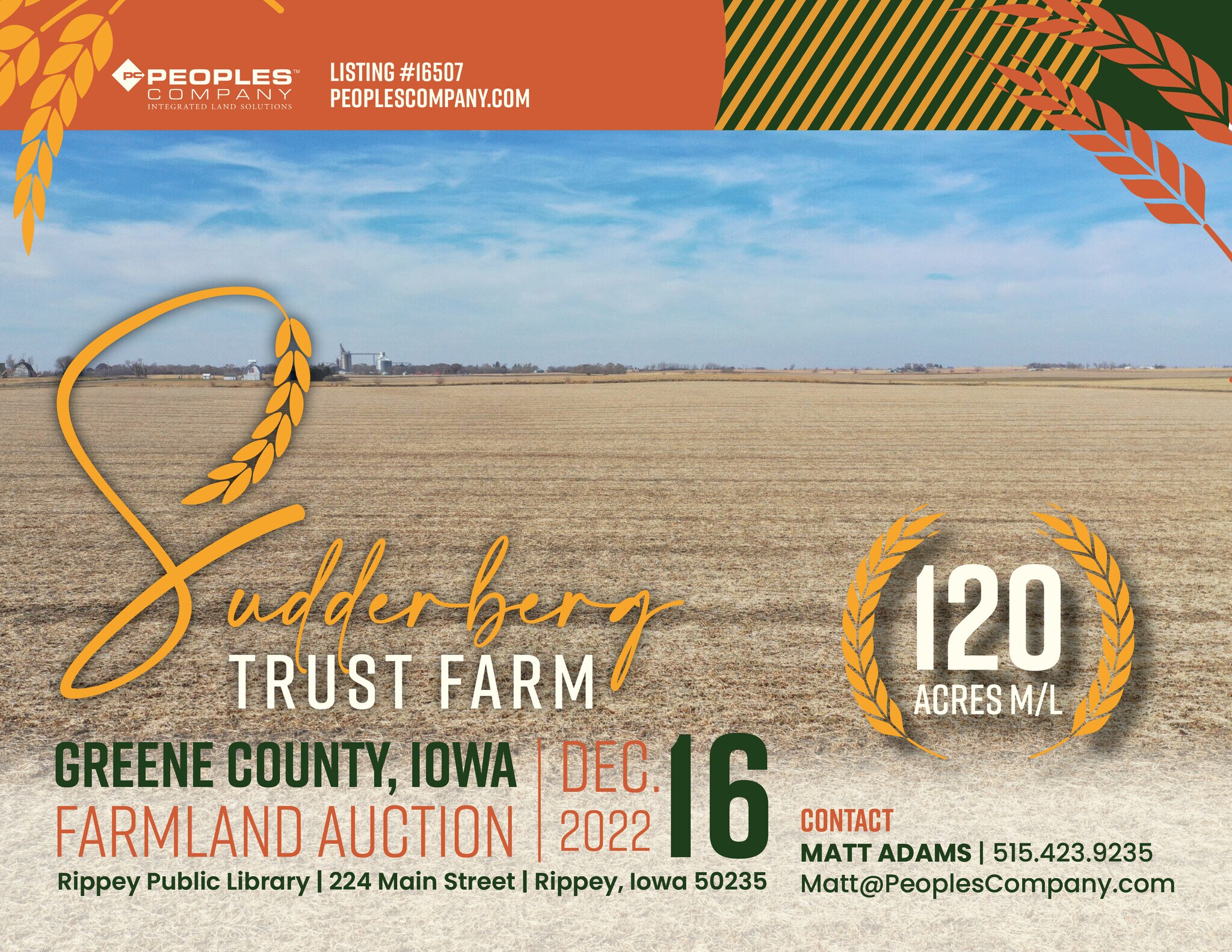 County Highway E57 / 290th Street, Rippey, IA 50235