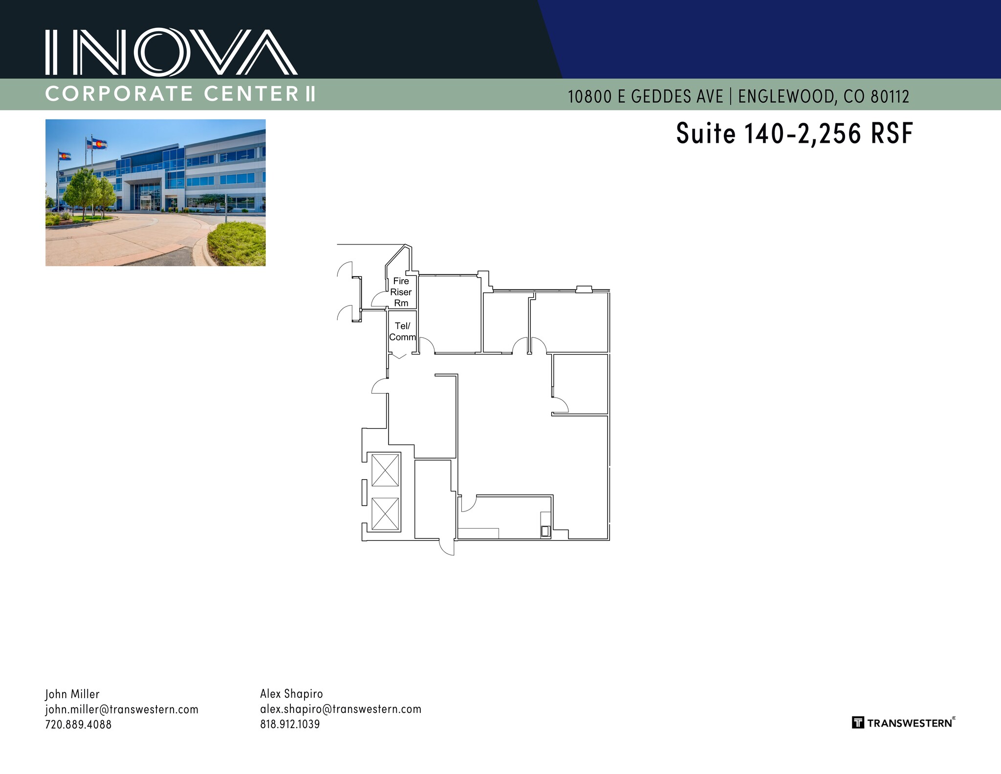 10700 E Geddes Ave, Englewood, CO for lease Site Plan- Image 1 of 3