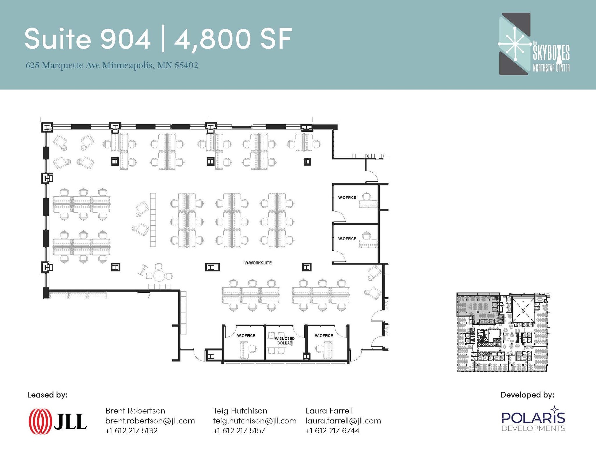 625 Marquette Ave, Minneapolis, MN for lease Floor Plan- Image 1 of 1