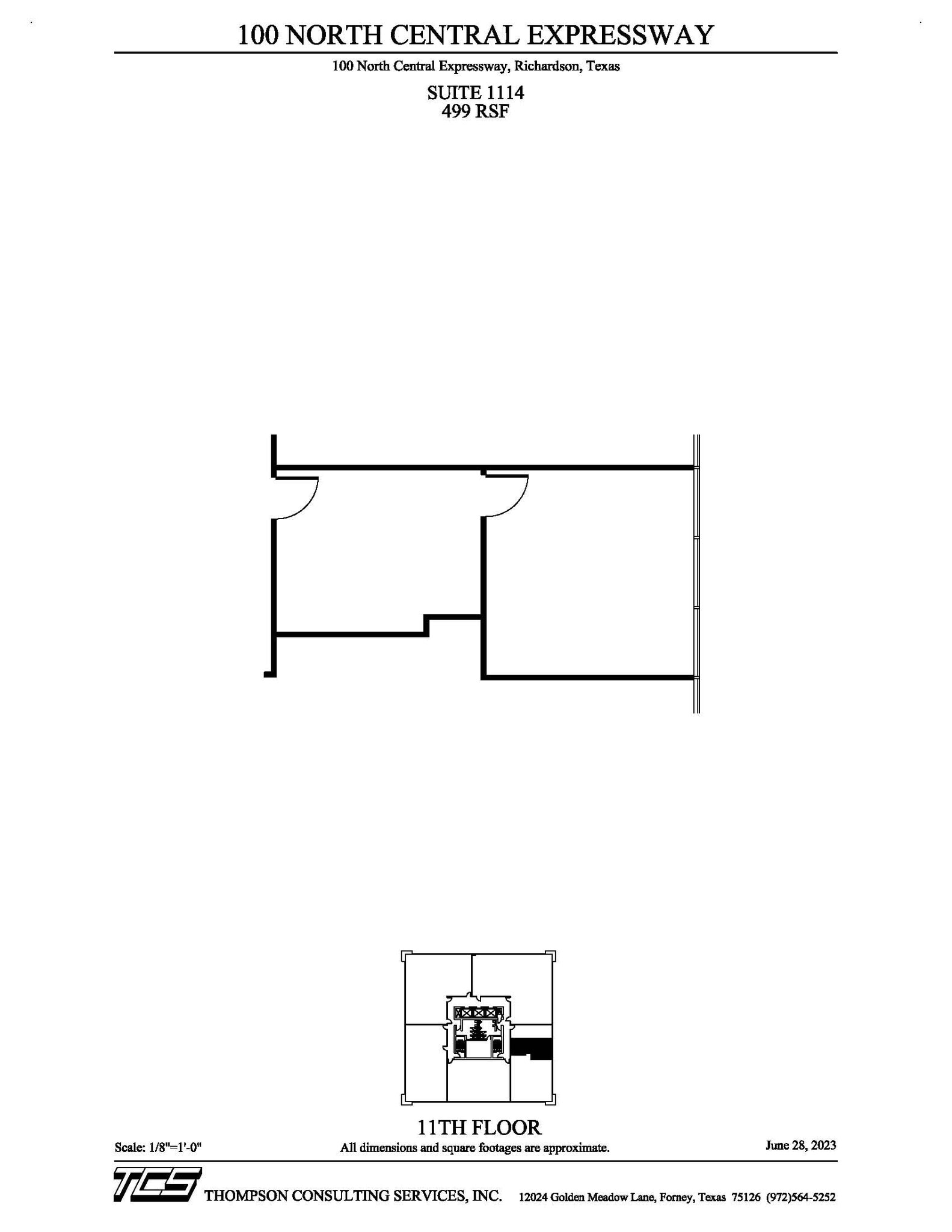 100 N Central Expy, Richardson, TX for lease Interior Photo- Image 1 of 1