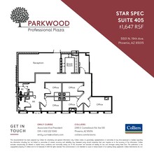 5501 N 19th Ave, Phoenix, AZ for lease Floor Plan- Image 1 of 1